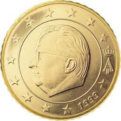 10 евроцентов, Бельгия (тип 1)