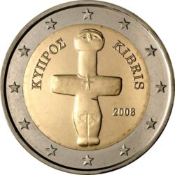 2 евро, Кипр